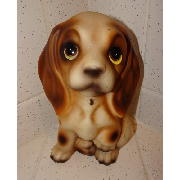 Vintage Ceramic Brinn's Beagle Dog Figurine mcm kitsch collectable 1960's - Picture 5 of 15